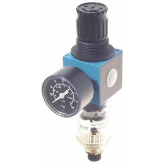 Filterregler FR, 1/4"-Anschlussgewinde, ohne Halterung