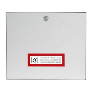 RWA-Zentrale RWZ 1-4b, 24V / 4A, 1 RWA-, 1 L&uuml;ftergruppe, 2 Meldelinien, AP-Stahlblechgeh&auml;use IP 30, inkl. 2xAkku 12V/2Ah, VdS anerkannt