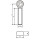 Augenschraube AS M8x40mm, 6mm Auge mit Mutter
