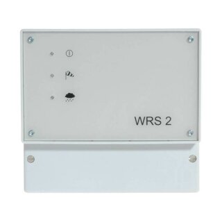 Wind - und Regensteuerung WRS2b, KS - Geh&auml;use, LED-Anzeige Betrieb-Wind-Regen", Ansprechschwelle einstellbar. BxHxT 165X155X95mm"