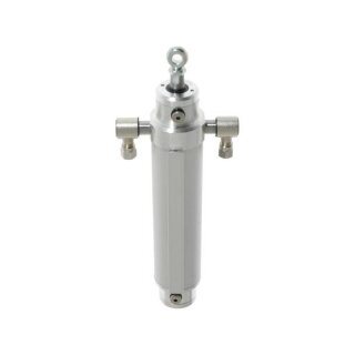 Zylinder PODV40/12-800mm Hub, Kolbendurchmesser 40mm/ Kolbenstange &Oslash;12mm, beidseitig verriegelt, obere Aufh&auml;ngung inkl.Augenschraube M8x40-&Oslash;8mm und 2x Schwenkverschraubung SV 6-12-1/8"
