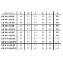 Augenschraube AS M10x90, &Oslash;10mm Auge mit Mutter