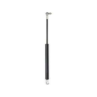 Gasdruckfeder GFD 200-100-19, Hub 200mm, 100N, ged&auml;mpft, mit Winkelgelenk u. Auge &Oslash;8mm
