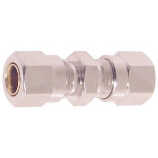 Gerade Verbinder B3-4, beidseitig 4mm Rohranschlu&szlig;