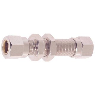 Schottverschraubung B4-8, beidseitig 8mm Rohranschlu&szlig;