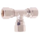 T-Verbinder B9-4, 3 x 4mm Rohranschluss