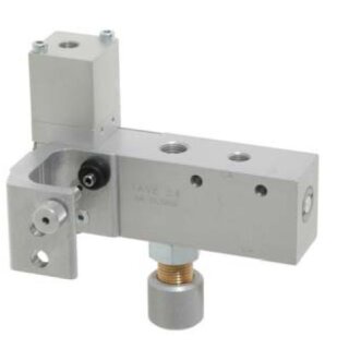 Thermo-Vorrangventil TAVE2.4, Ansteuerventil f&uuml;r automatisch - thermische Ausl&ouml;sung, Anschl&uuml;sse 1/8", f&uuml;r CO2-Fl. mit 1/2"-UNF, VdS anerkannt, mit Vorrangventil Einrohr und zus. pneumatischer Fernausl&ouml;sung